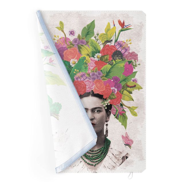 Riproduzione quadri famosi Frida Kahlo - Ritratto di fiori