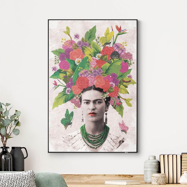 Riproduzioni quadri famosi Frida Kahlo - Ritratto di fiori