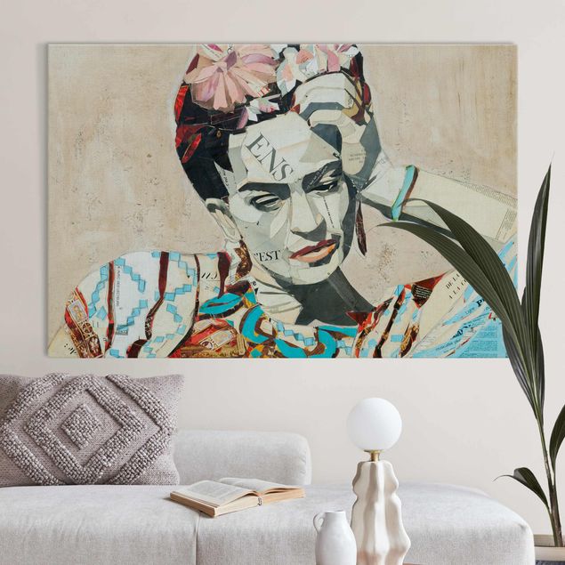 Riproduzioni quadri famosi Frida Kahlo - Collage No.1