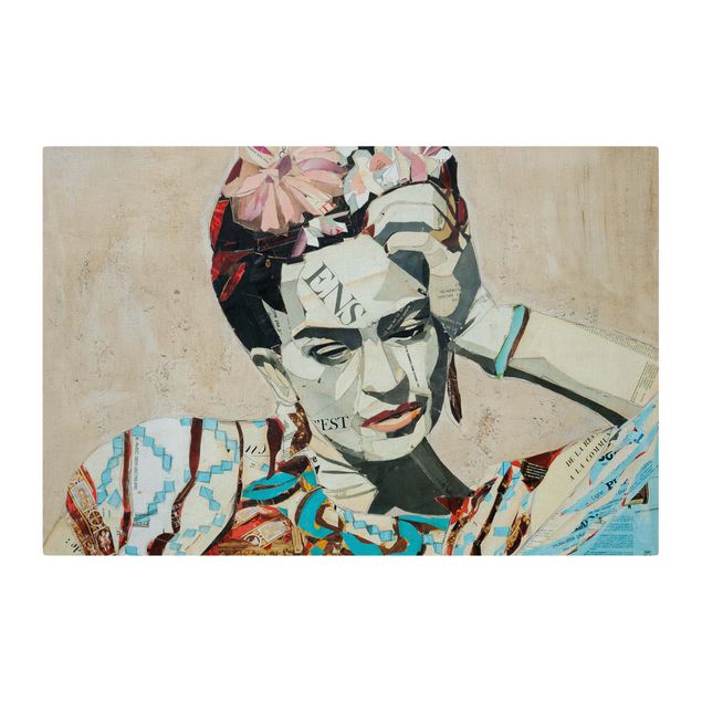 Ritratto quadro Frida Kahlo - Collage No.1