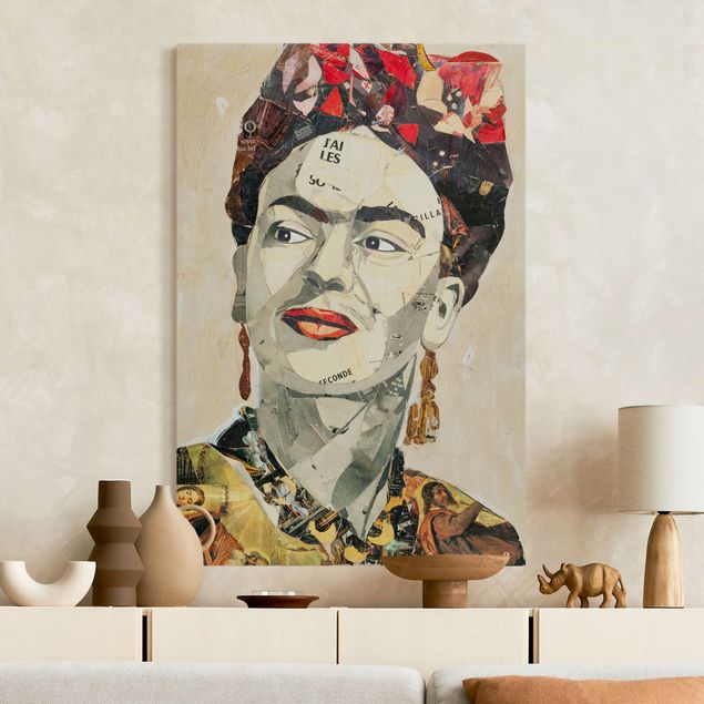 Stampe quadri famosi Frida Kahlo - Collage No.2