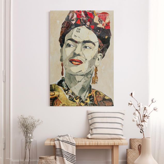 Riproduzioni quadri famosi Frida Kahlo - Collage No.2