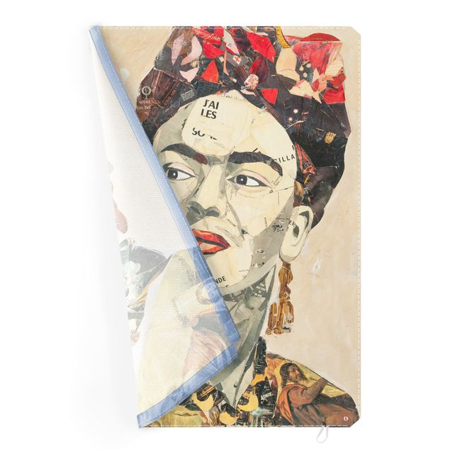Quadri ritratto Frida Kahlo - Collage No.2