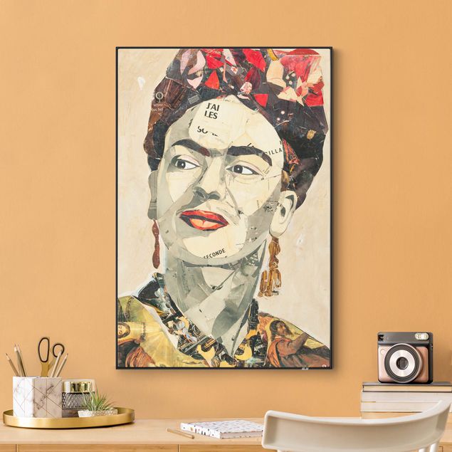 Riproduzione quadri famosi Frida Kahlo - Collage No.2