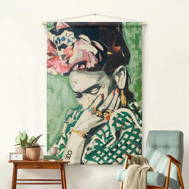 Riproduzioni quadri famosi Frida Kahlo - Collage No.3
