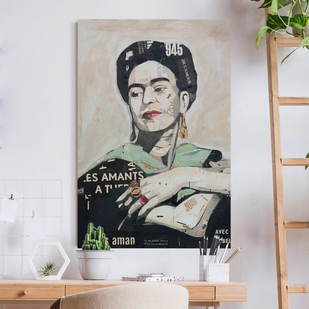 Stampe quadri famosi Frida Kahlo - Collage No.4