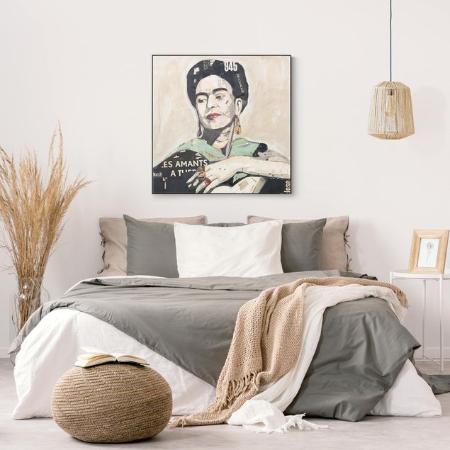 Quadro moderno Frida Kahlo - Collage No.4