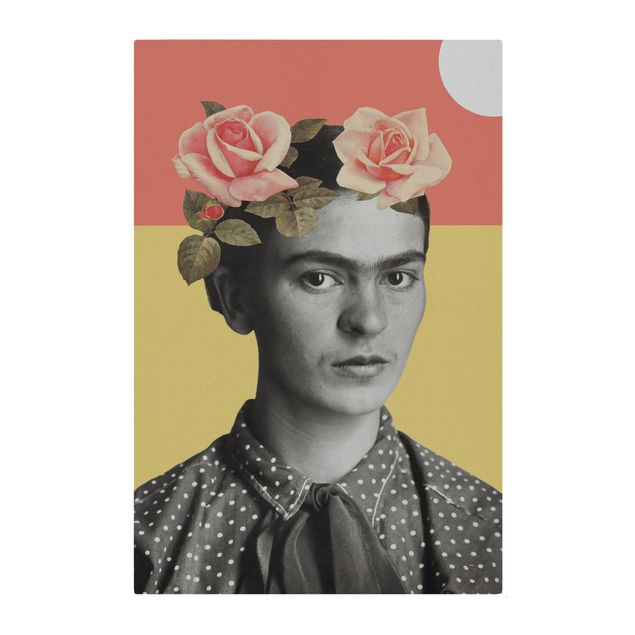 Quadri colorati Frida Kahlo - Collage del tramonto