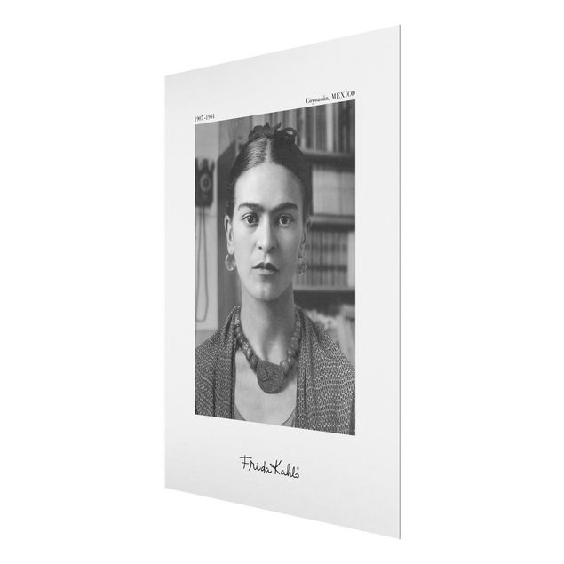 Quadri Ritratto fotografico di Frida Kahlo in casa