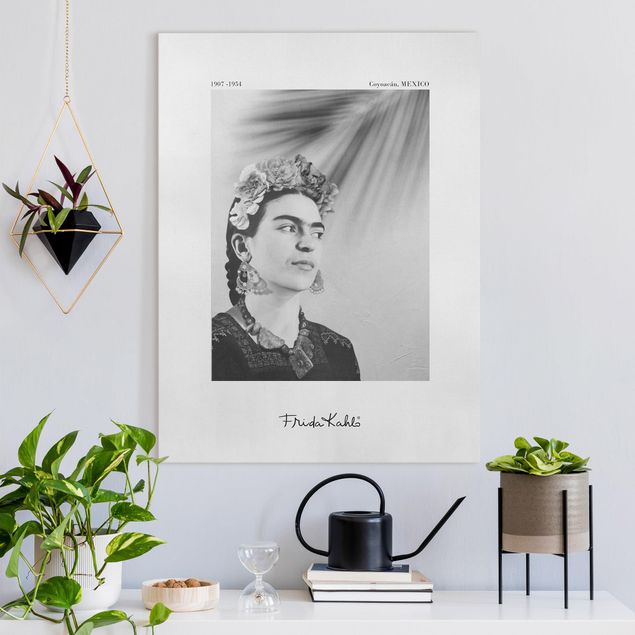 Riproduzioni Ritratto di Frida Kahlo con gioielli