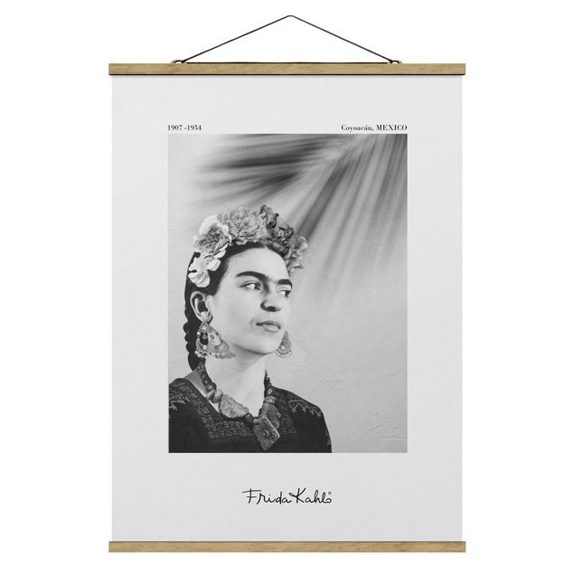 Riproduzioni quadri Ritratto di Frida Kahlo con gioielli