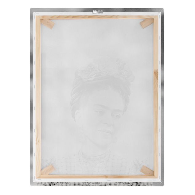 Stampa su tela Ritratto di Frida Kahlo