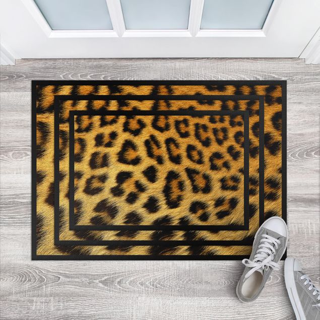tappeti animalier Pelle di leopardo