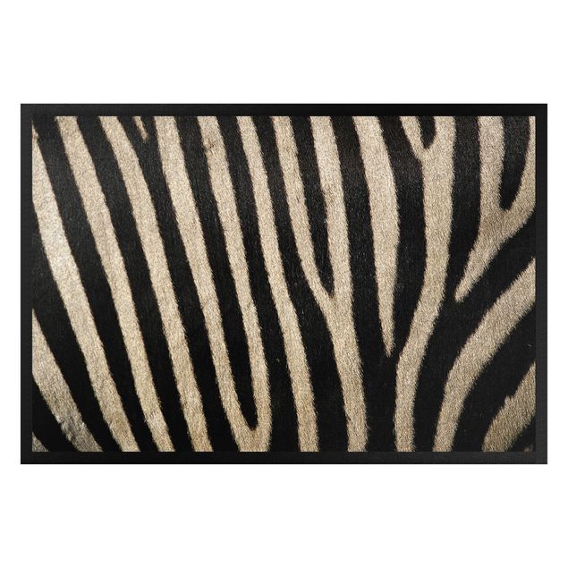 tappeto design moderno Pelle di zebra
