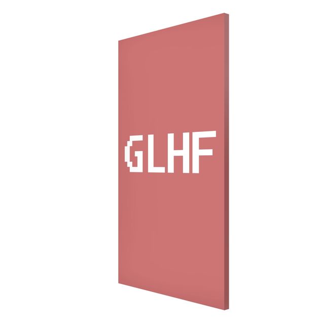 Quadri con frasi celebri Sigla Gaming GLHF
