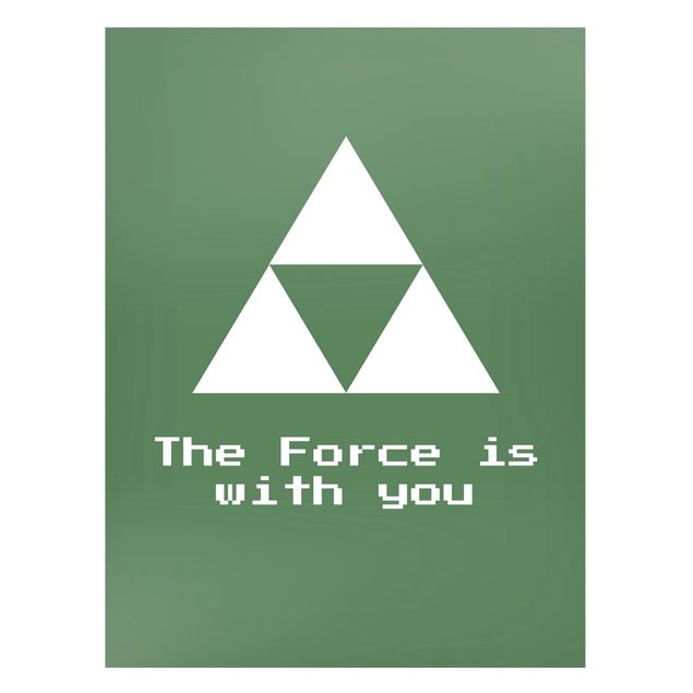 Quadri moderni   Simbolo Gaming The Force is with You