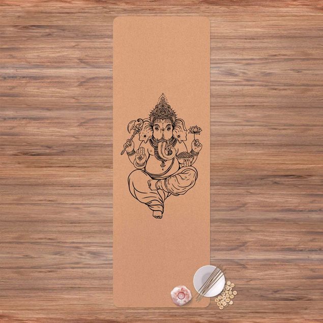 tappeto moderno Ganesha