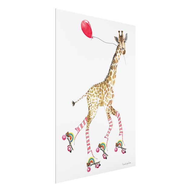 Quadri moderni   Giraffa in gita