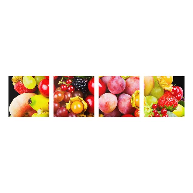 Quadri stampe Frutti esotici colorati