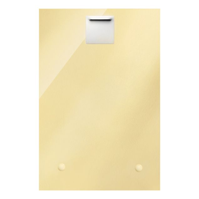 Quadro in vetro - Esplosione marrone dorata I - Formato verticale