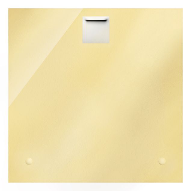 Quadro in vetro - Oro pittura astratta inverno - Quadrato 1:1