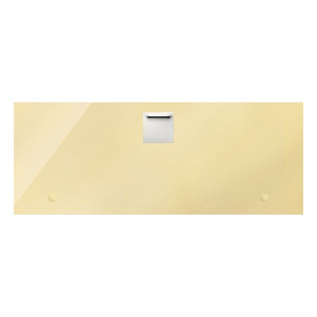 Quadro in vetro - Orizzonte dorato - Panorama