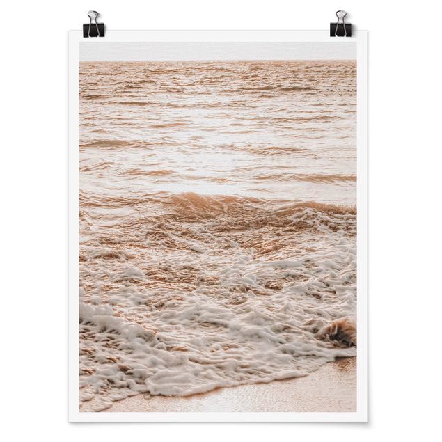 Poster con spiaggia Spiaggia dorata