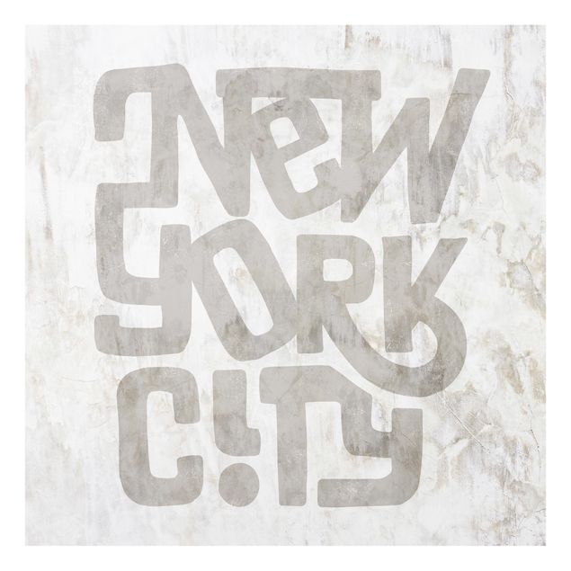Quadri shabby Graffiti Art Calligrafia New York City