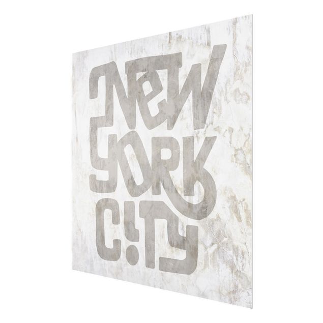 Quadri grigi Graffiti Art Calligrafia New York City