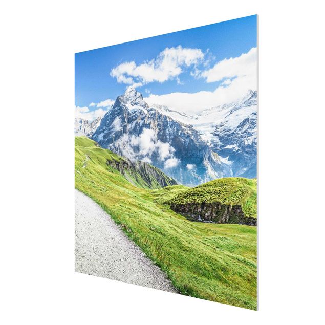 Quadri Svizzera Panorama di Grindelwald