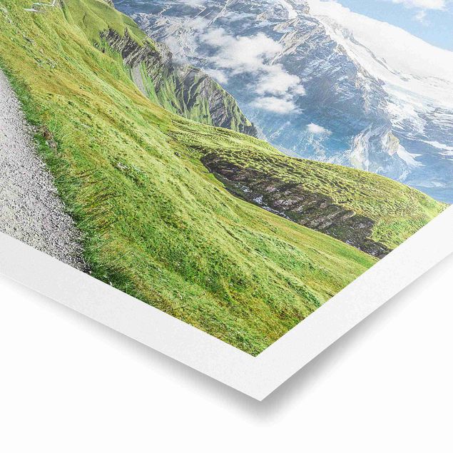 Quadro natura Panorama di Grindelwald