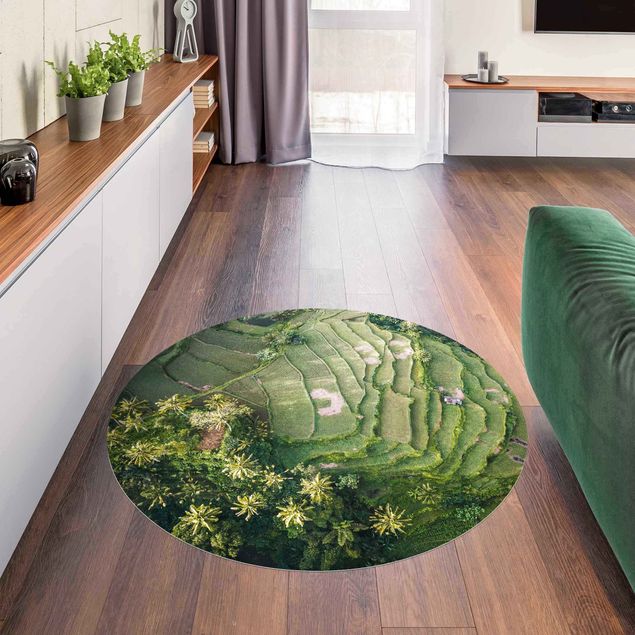 tappeto moderno Terrazze verdi