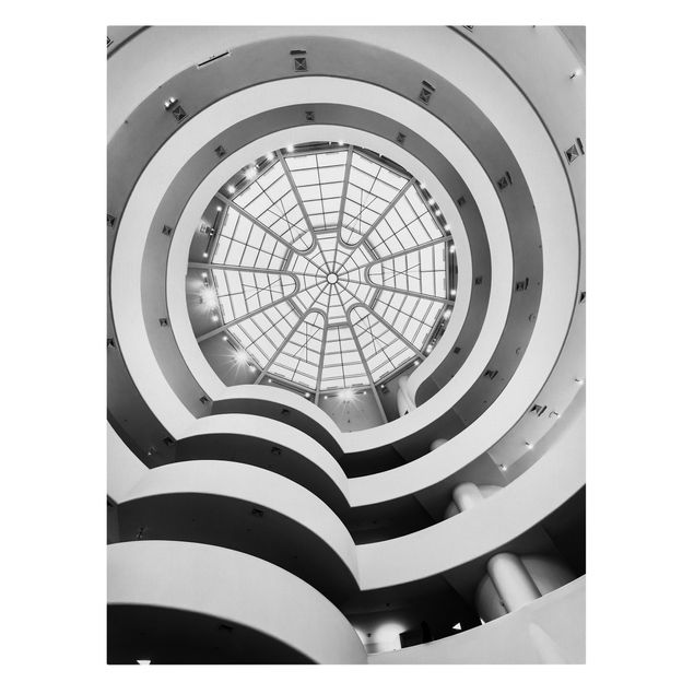Quadro città Museo Guggenheim di New York