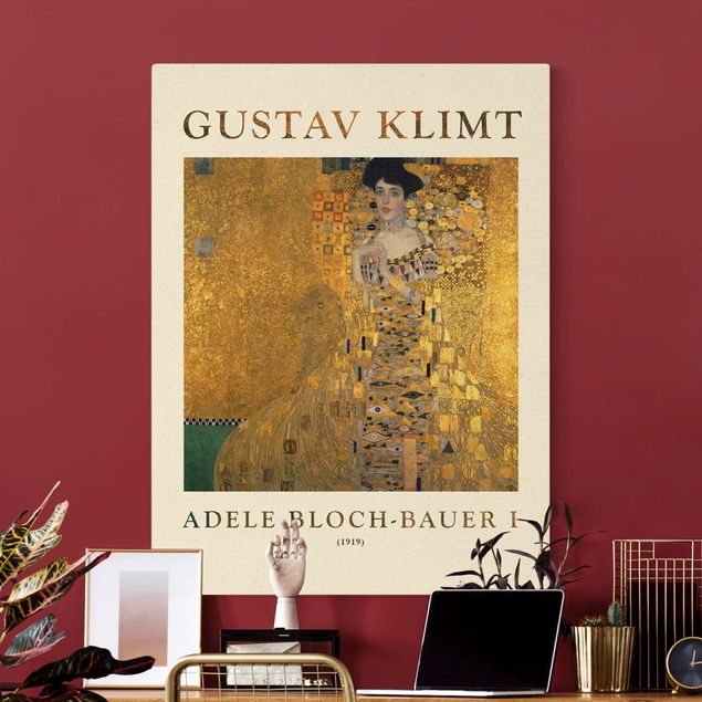 Stile artistico Gustav Klimt - Adele Bloch-Bauer I - Edizione da museo