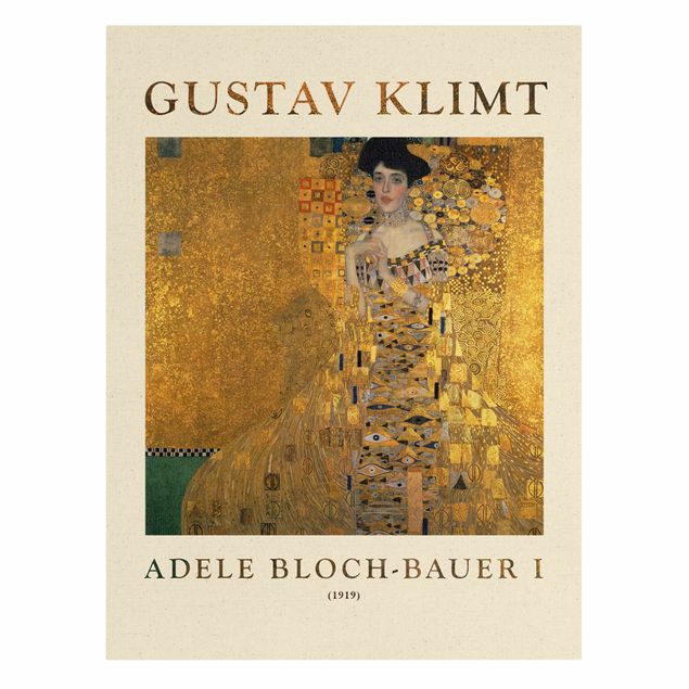 Riproduzioni quadri Gustav Klimt - Adele Bloch-Bauer I - Edizione da museo