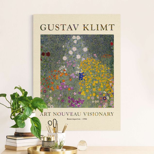 Riproduzioni quadri famosi Gustav Klimt - Giardino del contadino - Edizione da museo