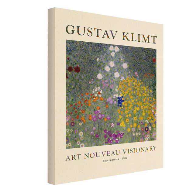 Riproduzioni quadri Gustav Klimt - Giardino del contadino - Edizione da museo