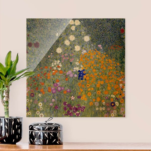 Stile artistico Gustav Klimt - Giardino di casa
