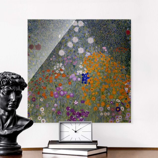 Riproduzioni quadri famosi Gustav Klimt - Giardino di casa