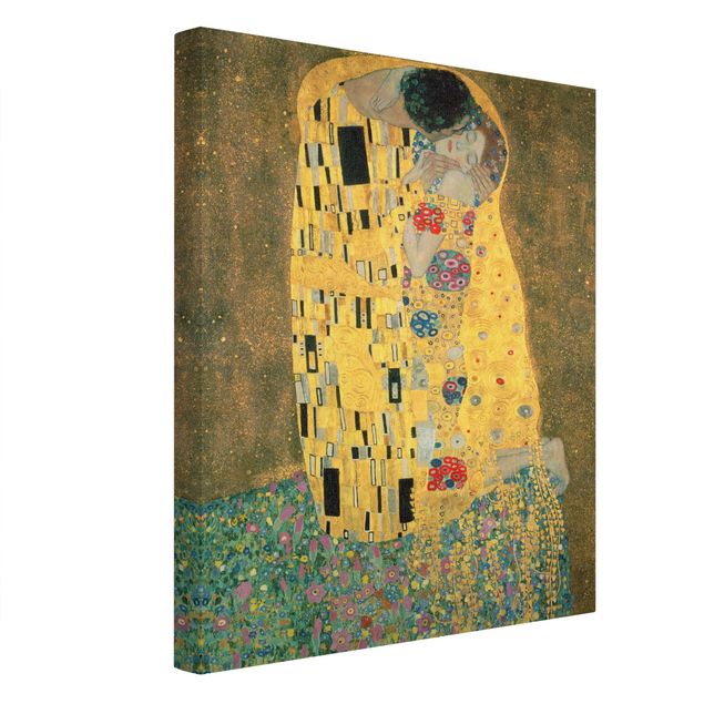 Riproduzione quadri famosi Gustav Klimt - Il bacio