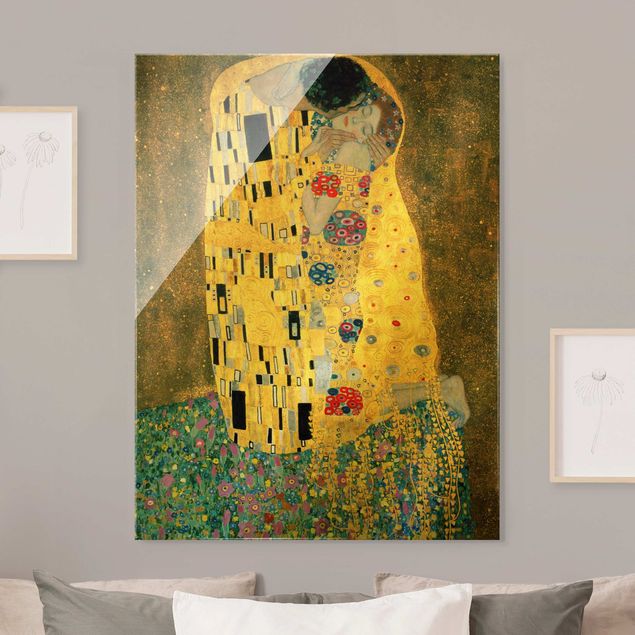 Stile di pittura Gustav Klimt - Il bacio