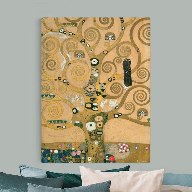 Quadri con paesaggio Gustav Klimt - L'albero della vita