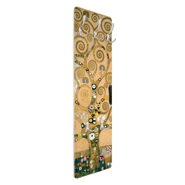 Appendiabiti pannello astratto Gustav Klimt - L'albero della vita
