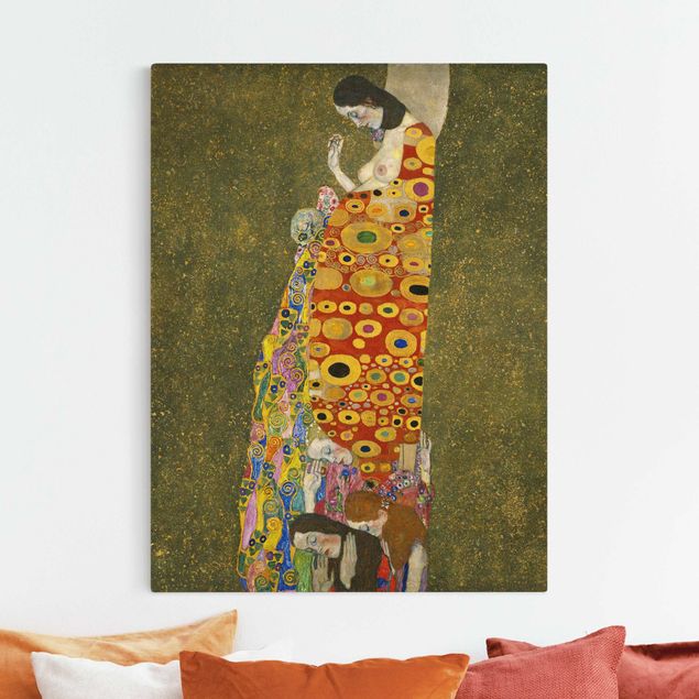 Stampe quadri famosi Gustav Klimt - La speranza II