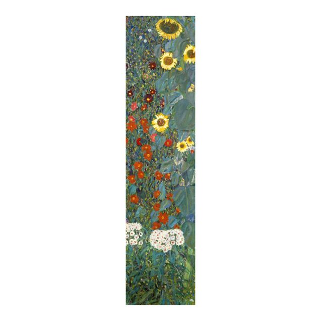Stile artistico Gustav Klimt - Girasoli in giardino