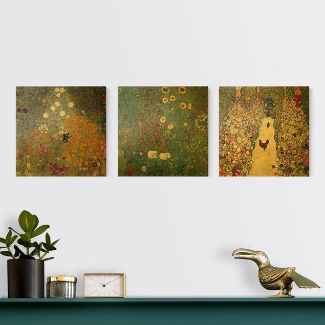 Riproduzioni quadri famosi Gustav Klimt - Nel giardino