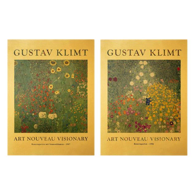 Quadri moderni   Gustav Klimt - Giardino del contadino - Edizione da museo