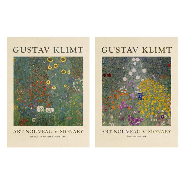 Quadri moderni   Gustav Klimt - Giardino del contadino - Edizione da museo