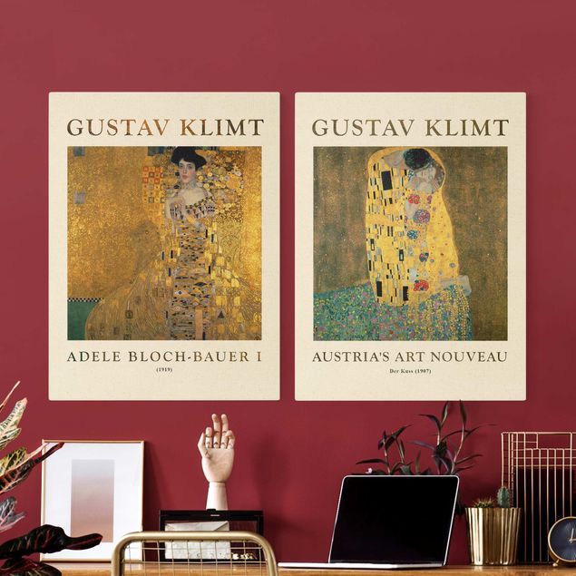Quadri moderni per arredamento Gustav Klimt - Edizione da museo