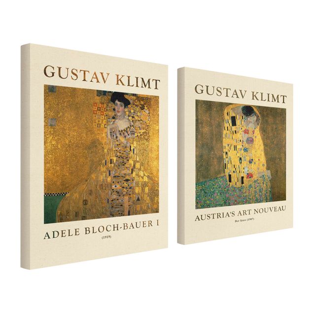 Riproduzioni su tela quadri famosi Gustav Klimt - Edizione da museo